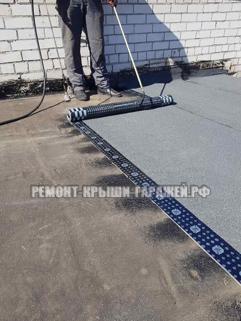Ремонт крыши гаража Зеленоград ГСК Исток-96-7